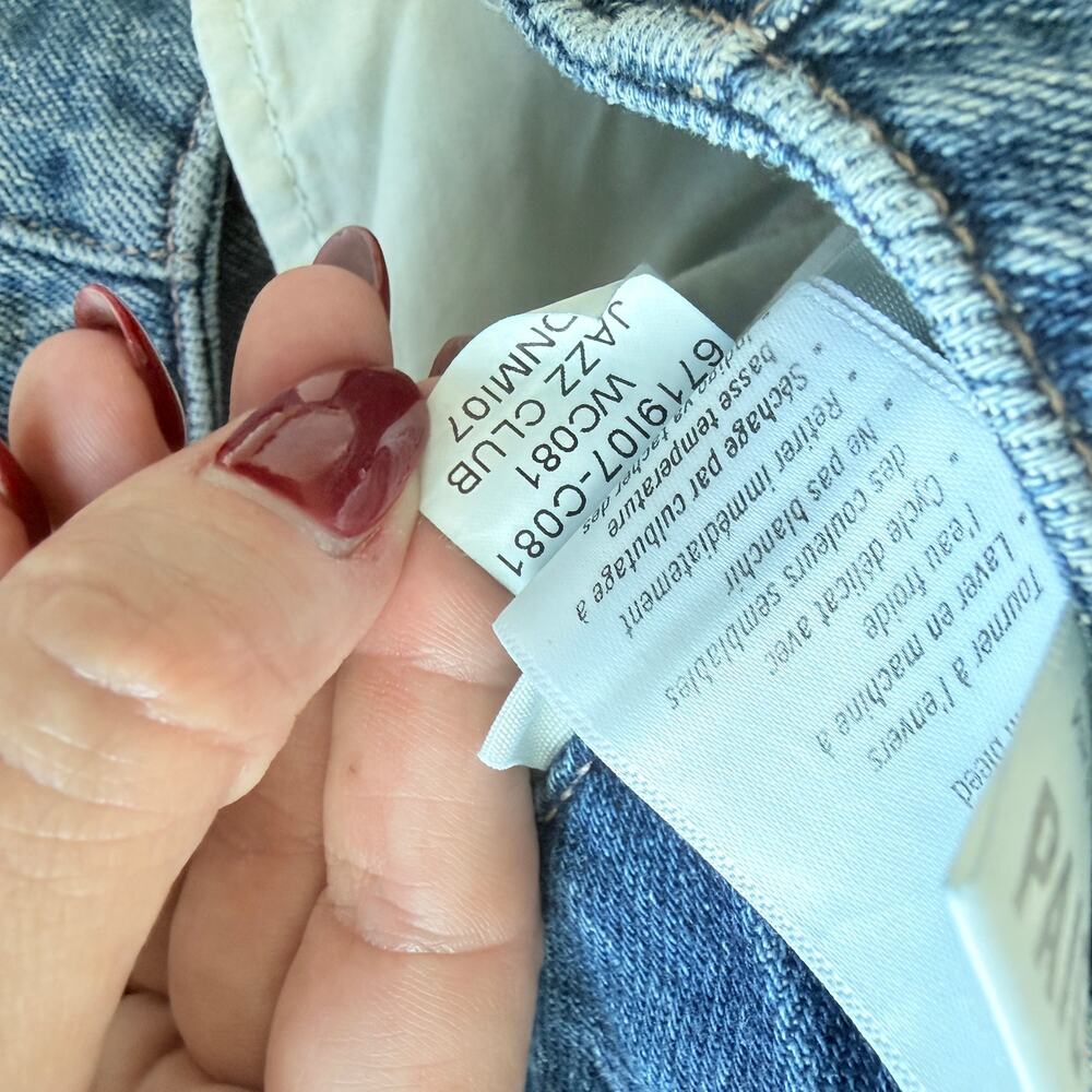 Paige Zoey Drawstring Jeans - Picture 5 of 6
